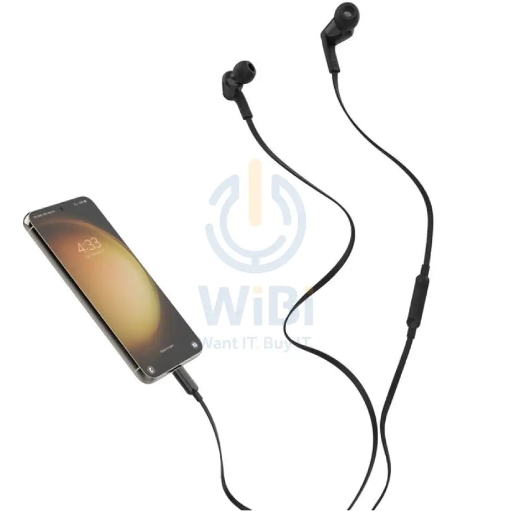 Belkin SoundForm Wired Earphone with USB-C Connector - 1.2 Meter / Black Accessories > Cables & Converters > Converters