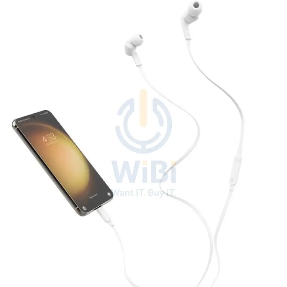 Belkin SoundForm Wired Earphone with USB-C Connector - 1.2 Meter / White Accessories > Audio > Headphones