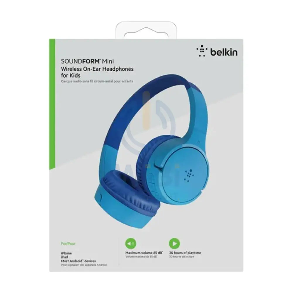 Belkin SoundForm Wireless Headphone - On-Ear / Blue Accessories > Audio > Headphones