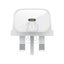 Belkin Wall Charger with Cable - 1 Meter / 30W / USB-C / Lightning / White Accessories > Power Adapters