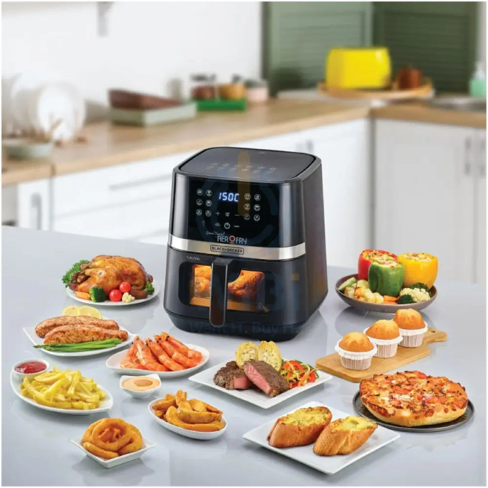 Black + Decker AF5800-B5 Air Fryer Accessories > Smart Devices