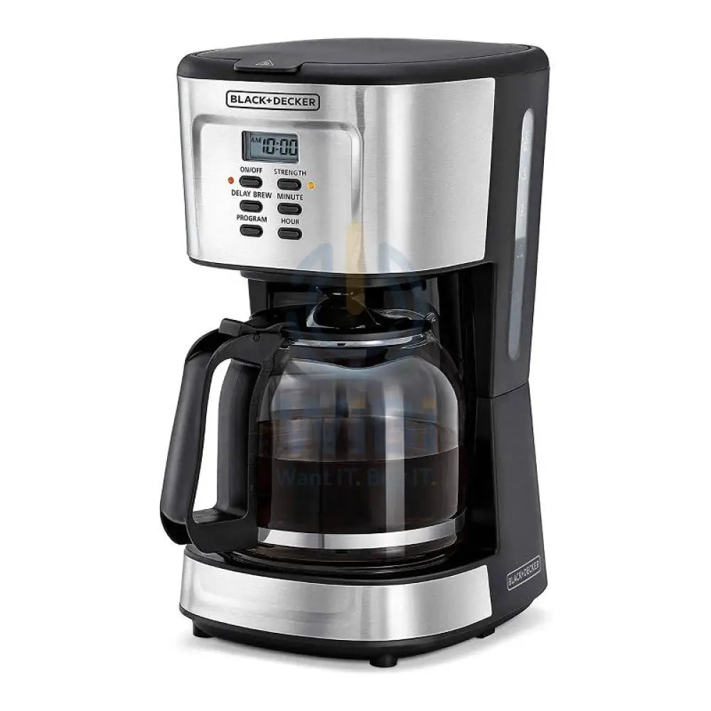 Black + Decker CM85-B5 Coffee Maker - 900W / 12 Cups Capacity Accessories > Smart Devices