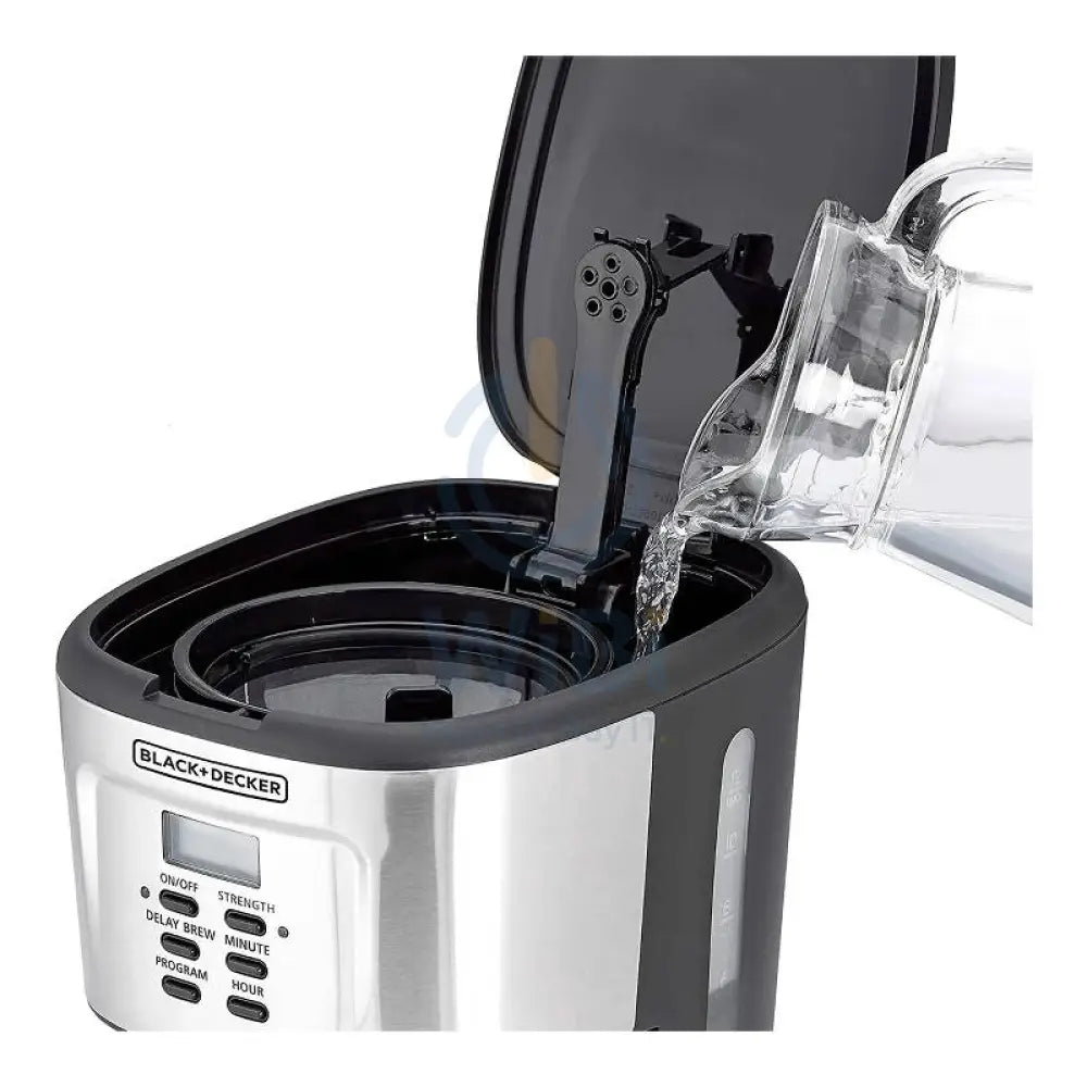 Black + Decker CM85-B5 Coffee Maker - 900W / 12 Cups Capacity Accessories > Smart Devices
