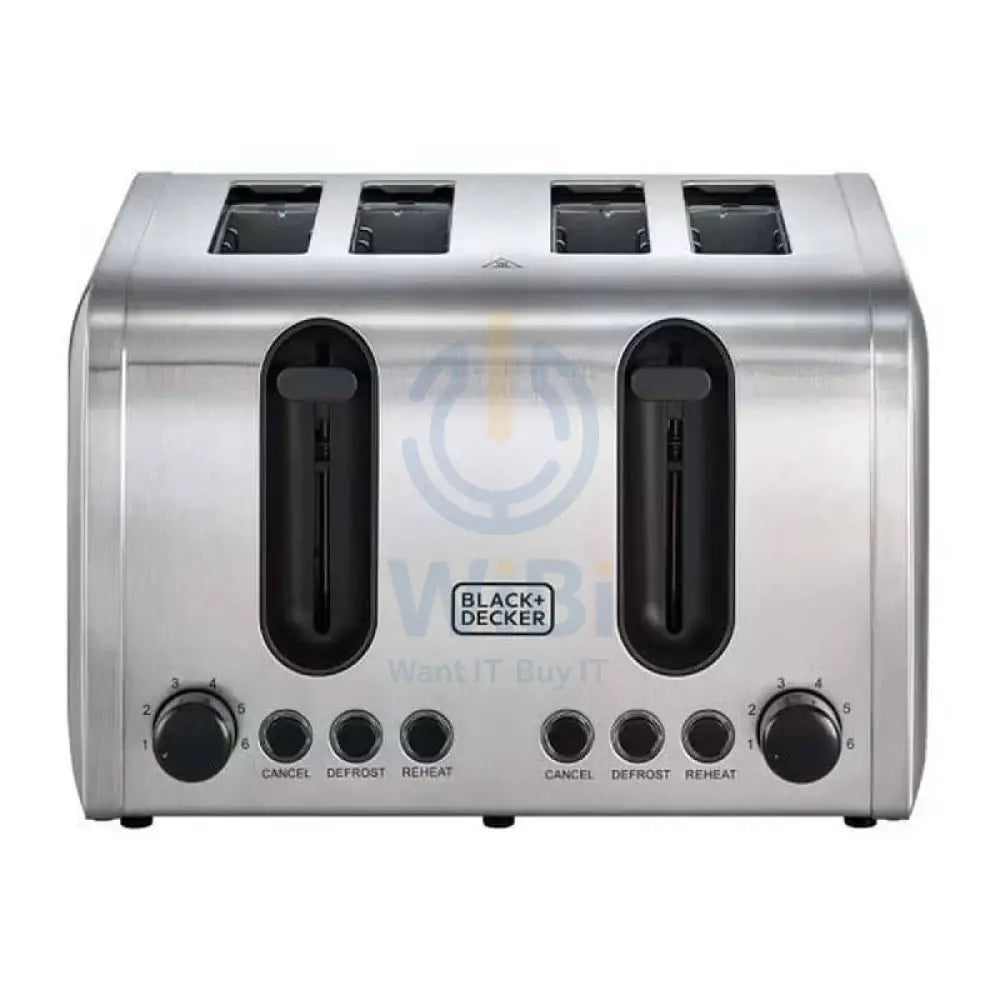 Black + Decker ET444-B5 Toaster - 2100 Watts / 4-Slice Accessories > Smart Devices