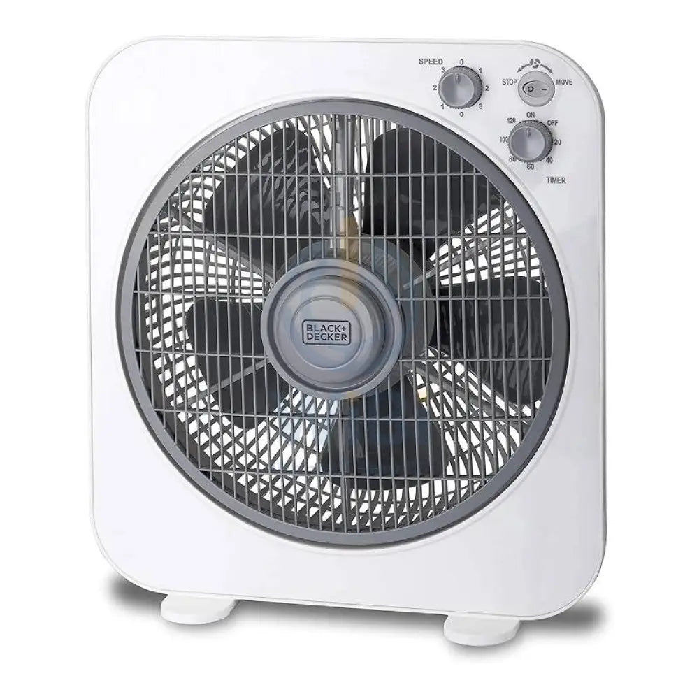 Black + Decker FB1220 - 12-inch / 3 Speed Setting / Box Desk Fan Accessories > Smart Devices