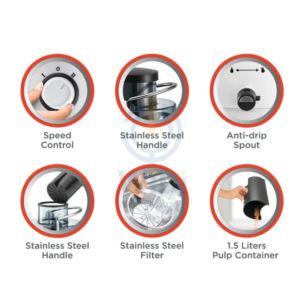 Black + Decker JE600-B5 Juice Extractor Accessories > Smart Devices
