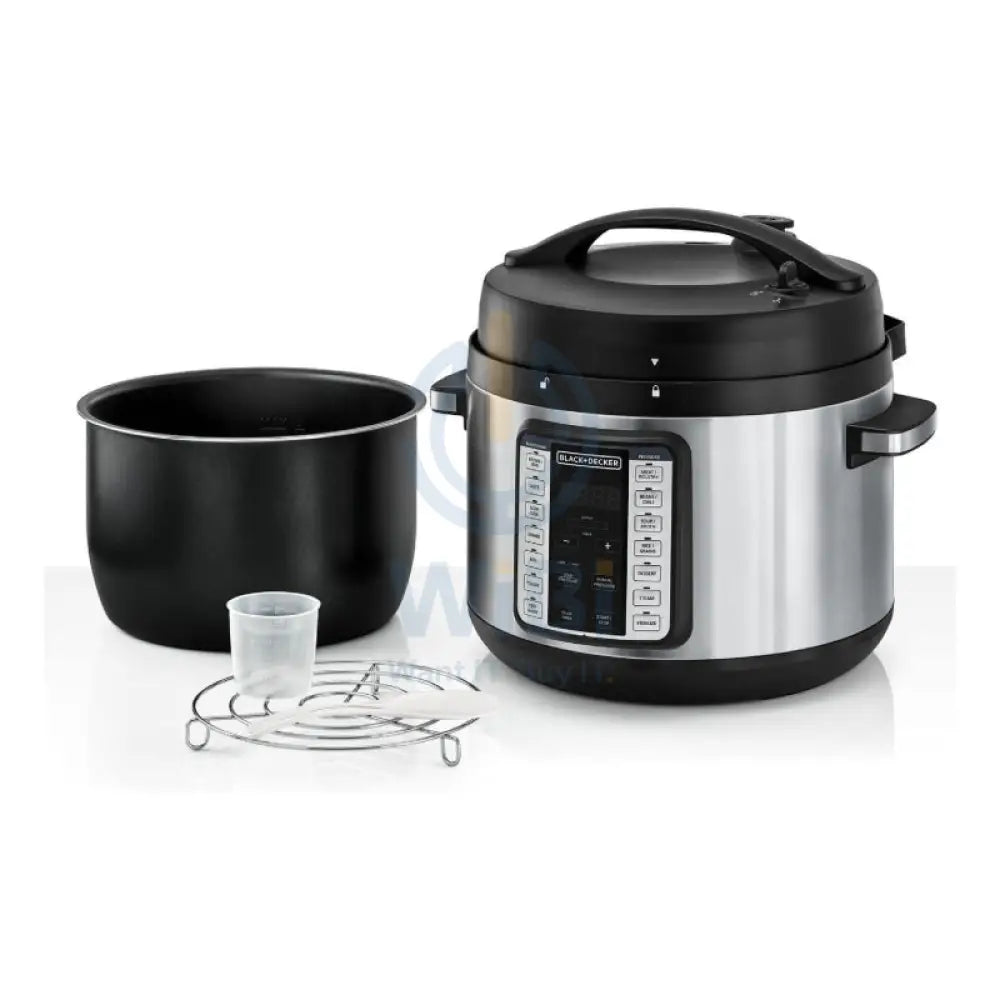 Black + Decker PCP1000B6 Multi Cooker With Stainless-Steel Housing Accessories > Smart Devices