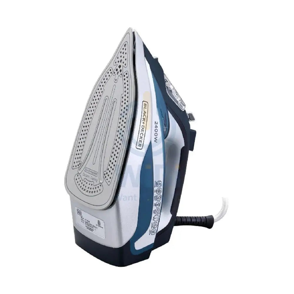 Black + Decker X2150B5 Steam Iron - 2400 Watts / Below 500ml / Ceramic Soleplate Accessories > Smart Devices
