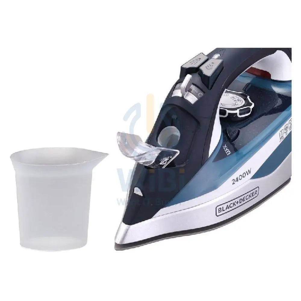 Black + Decker X2150B5 Steam Iron - 2400 Watts / Below 500ml / Ceramic Soleplate Accessories > Smart Devices