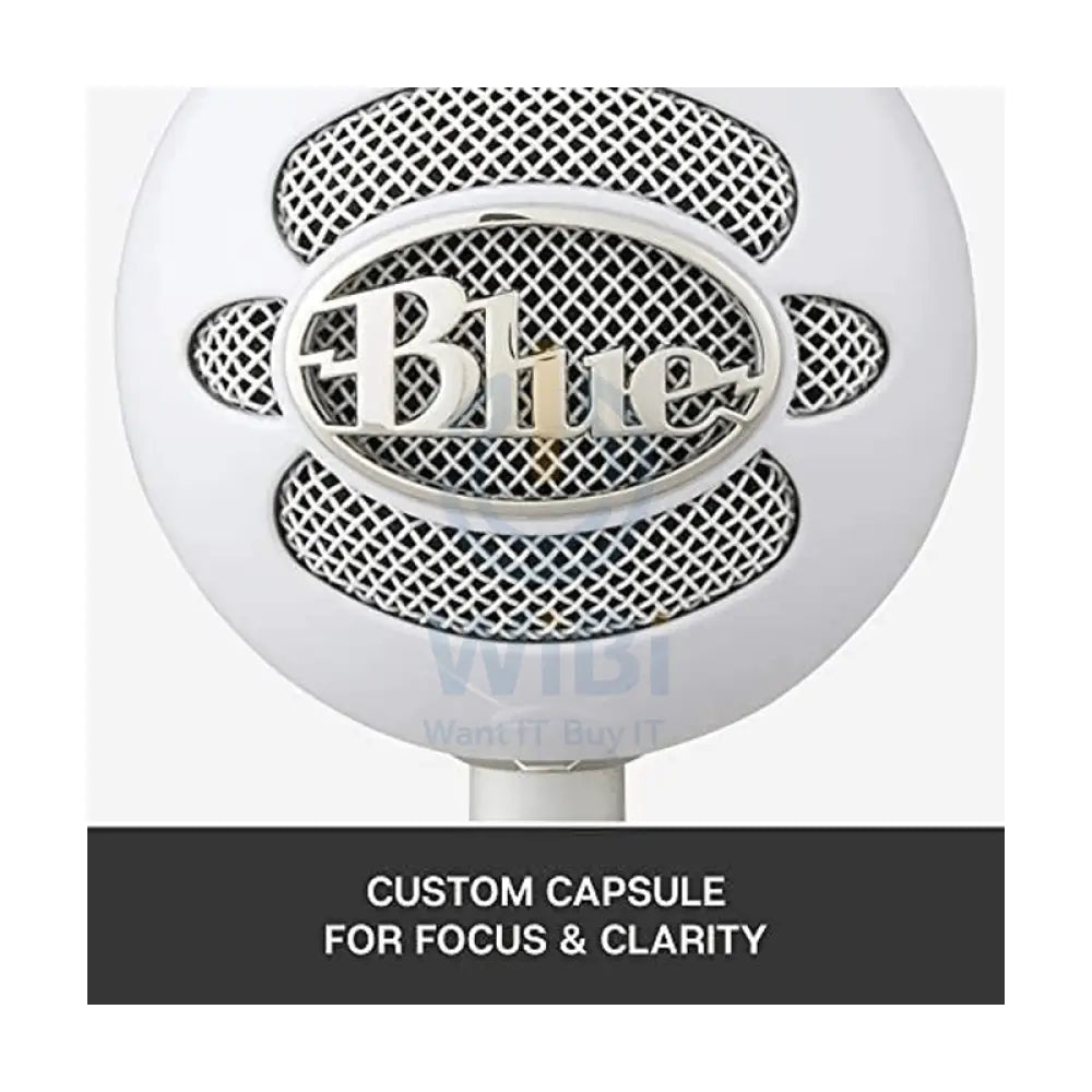 Blue Snowball iCE USB Microphone - USB / White