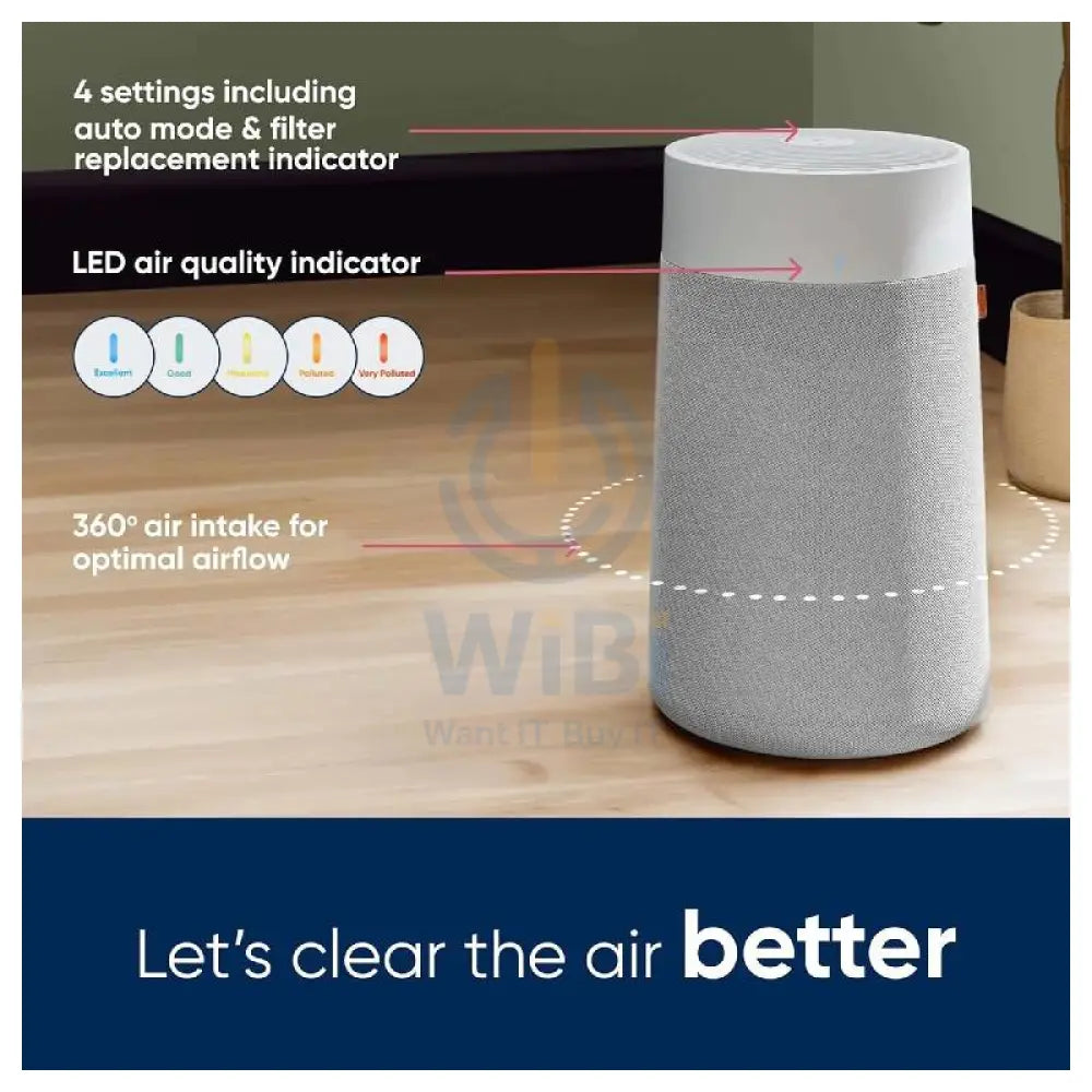 Blueair Blue Pure 3350i Air Purifier - 86 m² / Gray/White Accessories > Smart Devices
