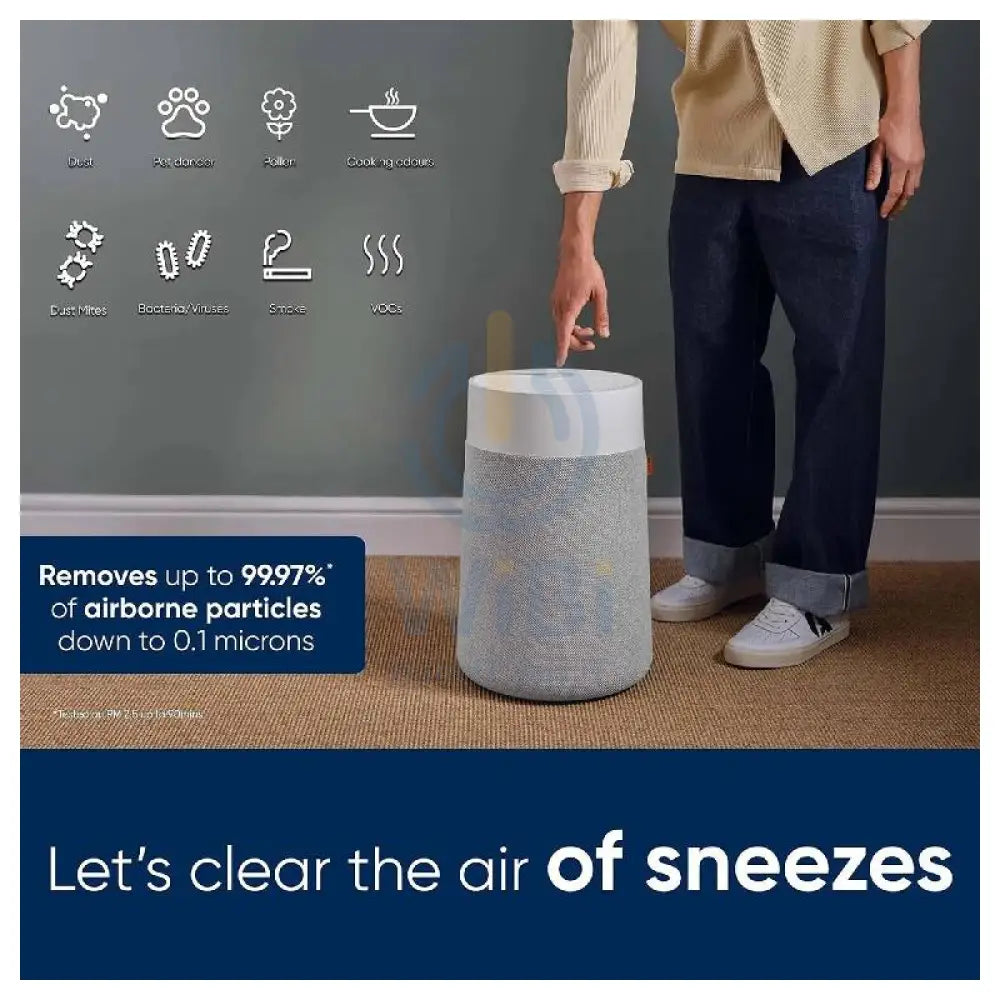Blueair Blue Pure 3350i Air Purifier - 86 m² / Gray/White Accessories > Smart Devices