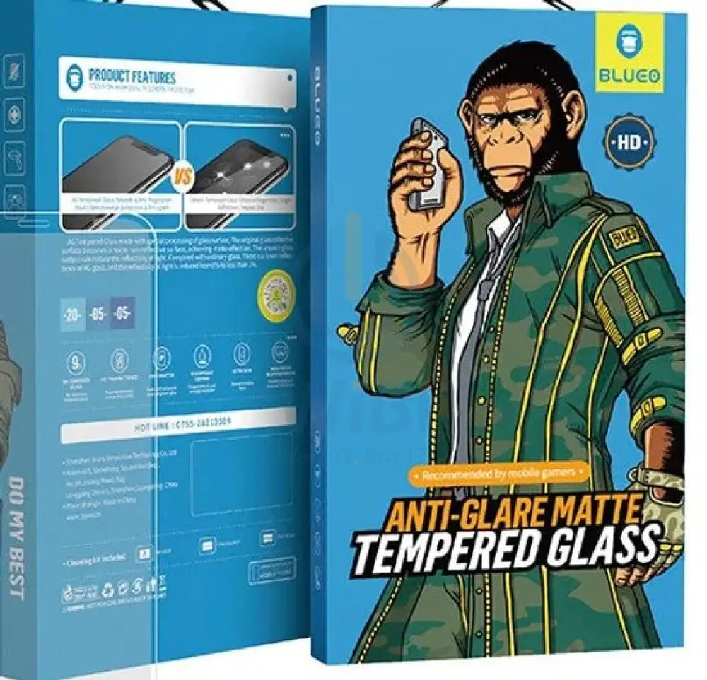 Blueo Anti-Glare Matte Tempered Glass for iPhone 12/12 Pro (6.1) Accessories > Mobiles & Tablets > Mobiles > Screen