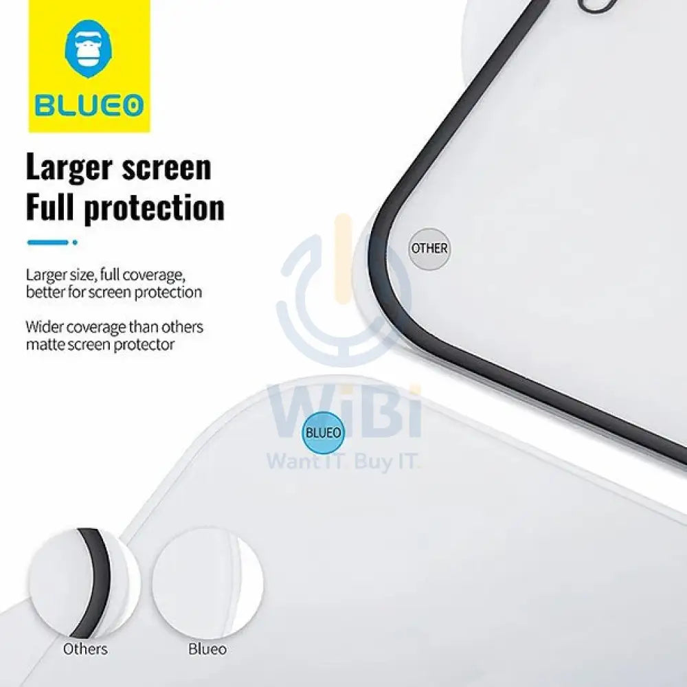 Blueo Anti-Glare Matte Tempered Glass for iPhone 12/12 Pro (6.1) Accessories > Mobiles & Tablets > Mobiles > Screen