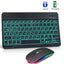 Bluetooth Wireless Keyboard And Mouse Kit For RGB Backlit Keyboard Kit - Black Accessories > Keyboard & Mouse