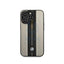 BMW iPhone 14 Pro Max Signature Collection Genuine Leather Case with Hot Stamp Lines - Beige Accessories > Mobiles &
