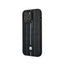BMW iPhone 14 Pro Max Signature Collection Genuine Leather Case with Hot Stamp Lines - Black Accessories > Mobiles &