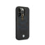 BMW iPhone 14 Pro Max Signature Collection Genuine Leather with Perforated Seats Design - Black Accessories > Mobiles &