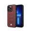 BMW iPhone 14 Pro Max Signature Collection Genuine Leather with Perforated Seats Design - Burgundy Accessories >