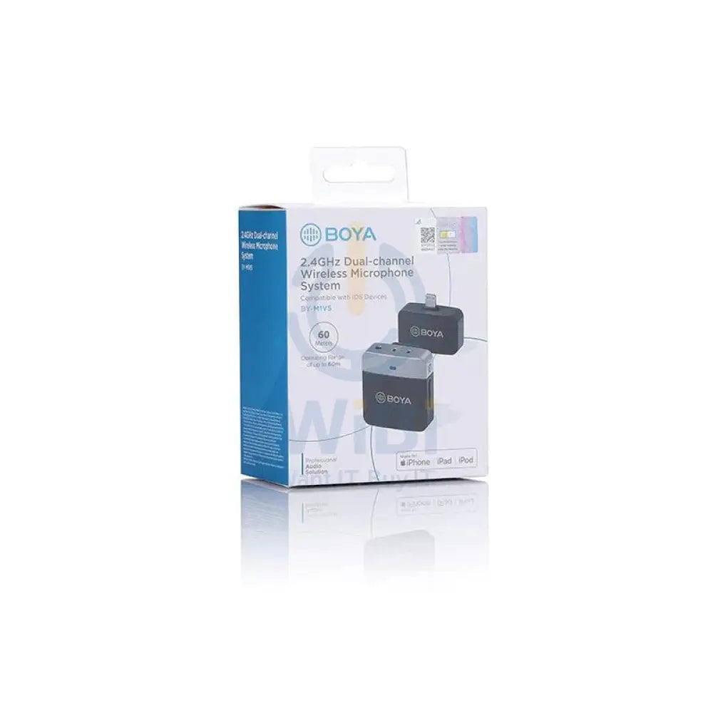 BOYA 2.4Ghz Wireless Microphone / Ear-Return Monitoring function - Black Accessories > Audio > Microphone