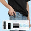 BOYA 2.4GHz Wireless Microphone for mobile device like smartphone PC tables (2transmitters + 1receiver with Lightning