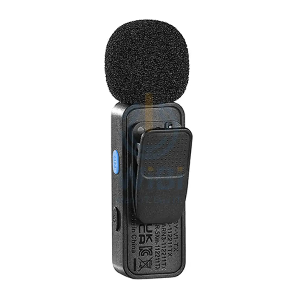 BOYA 2.4Ghz Wireless Microphone with Lightning connector for iOS device(2TX + 1RX) - Black Accessories > Audio >