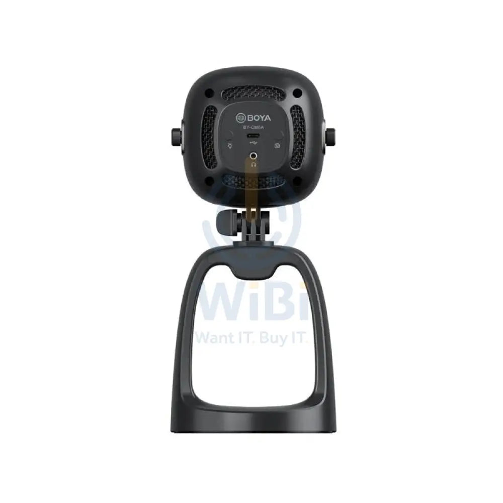 BOYA All-in-one USB Microphone with LED ring light Microphone & 1080p Camera./USB-A to USB-C cable (1.2m) lens cap