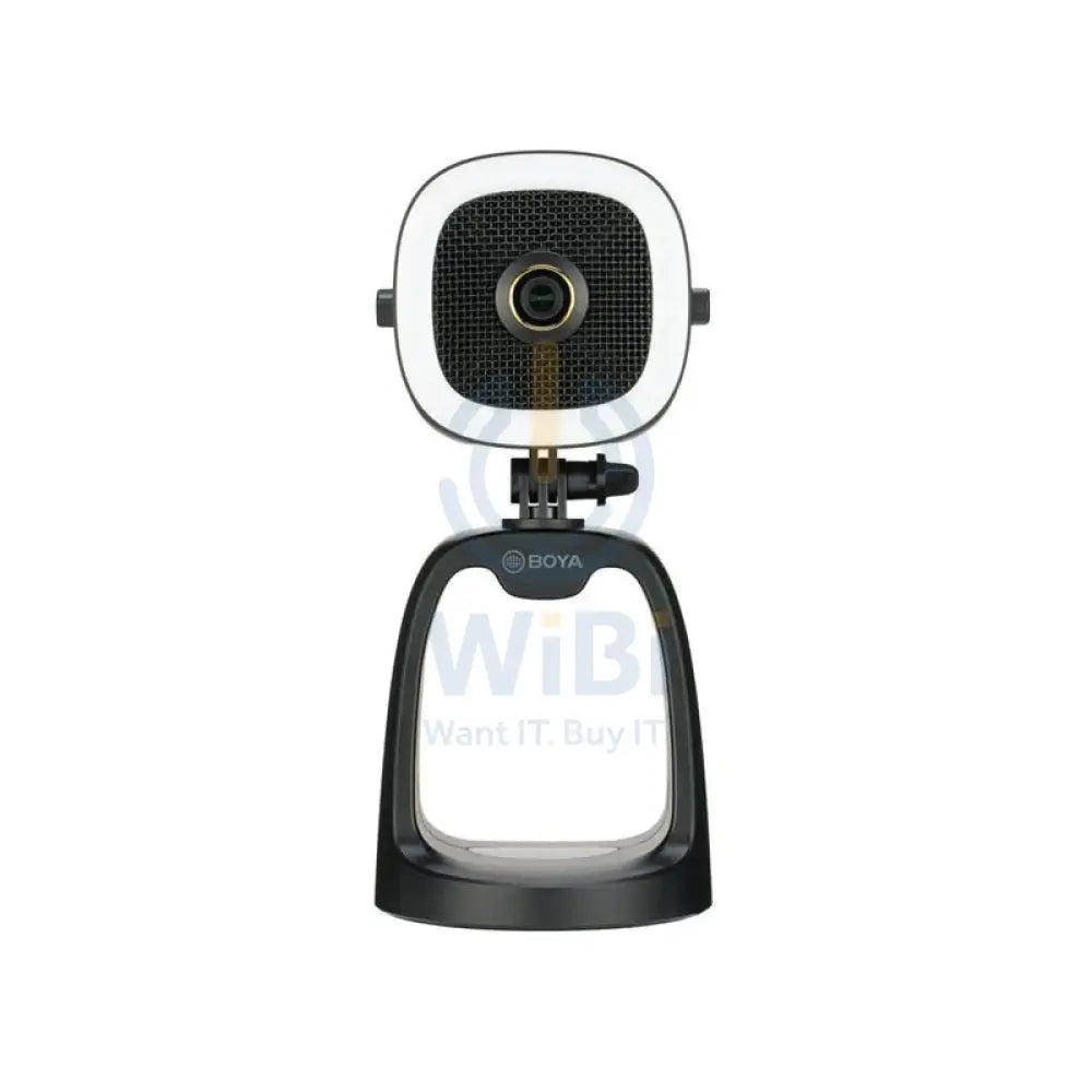 BOYA All-in-one USB Microphone with LED ring light Microphone & 1080p Camera./USB-A to USB-C cable (1.2m) lens cap