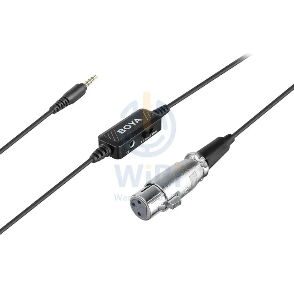 BOYA BY-BCA6 XLR TO 3.5mm Plug Microphone Cable Accessories > Audio > Microphone