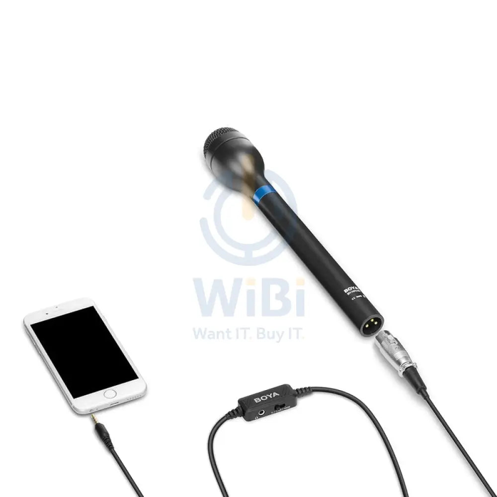 BOYA BY-BCA6 XLR TO 3.5mm Plug Microphone Cable Accessories > Audio > Microphone