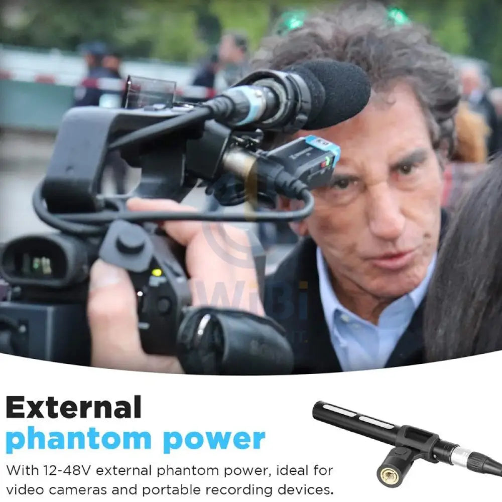 Boya BY-BM6040 Cardioid Shotgun Microphone - Mic / 3-pin / XLR - Black Accessories > Audio > Microphone
