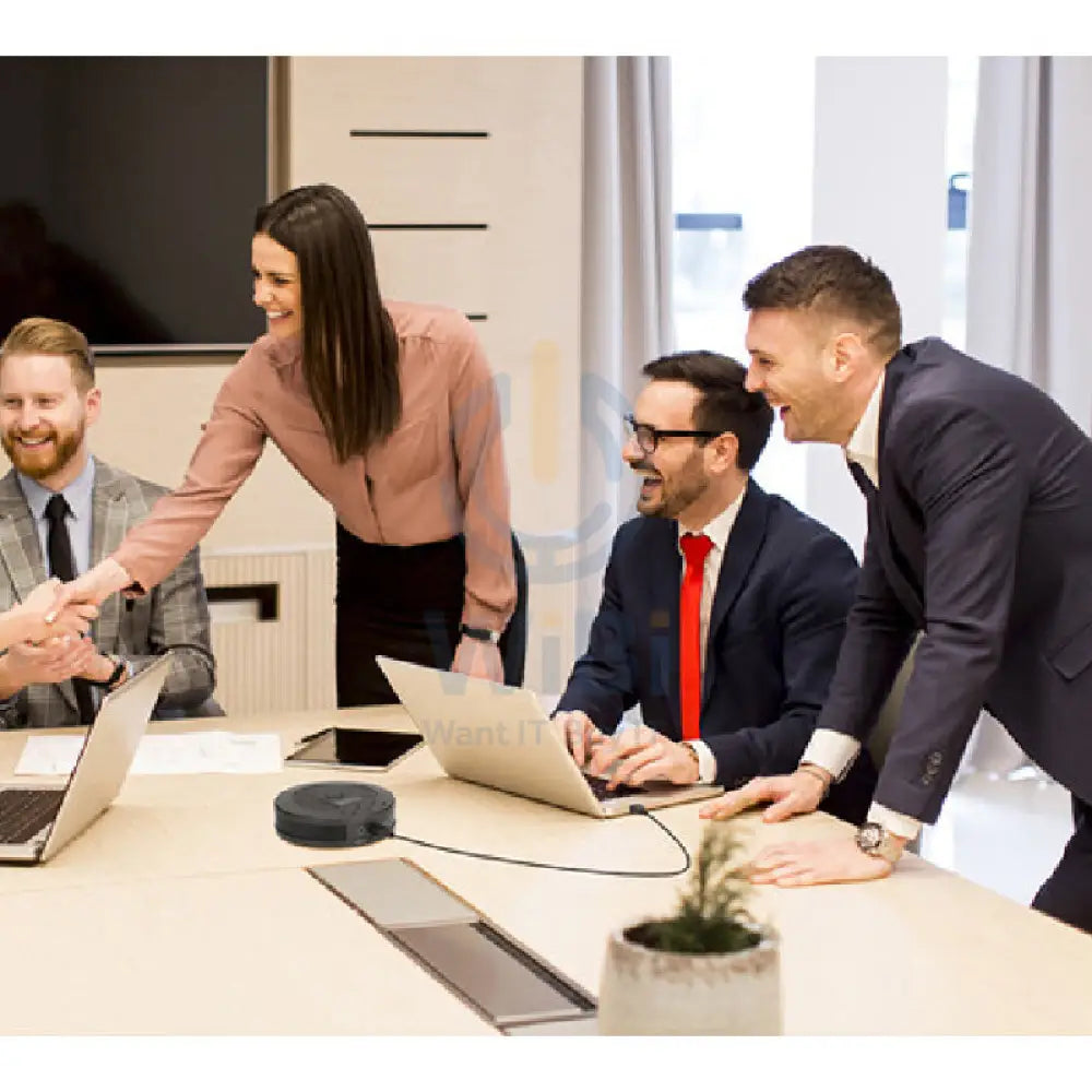 BOYA BY-BMM400 Battery-Powered Conference Microphone/Speaker - 40Hz / USB-C / USB-A / Black Accessories > Audio >