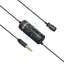 BOYA BY-M1 Pro Omnidirectional Lavalier Condenser Microphone - 65 Hz / 3.5mm Jack / Wired - Black Accessories > Audio >