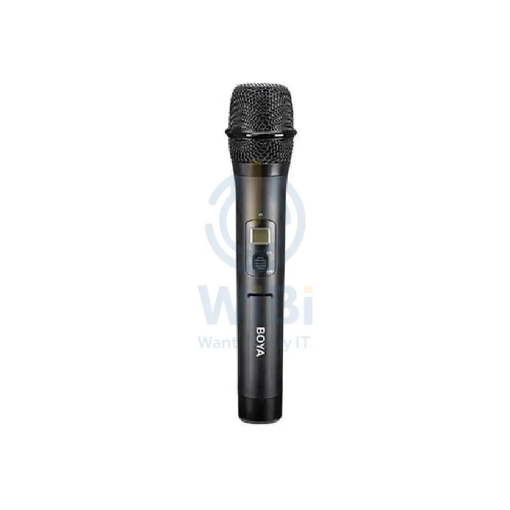 BOYA BY-WHM8 Pro Wireless Handheld Cardioid Microphone Transmitter - 48-Channel UHF / 18 KHz - Black Accessories >