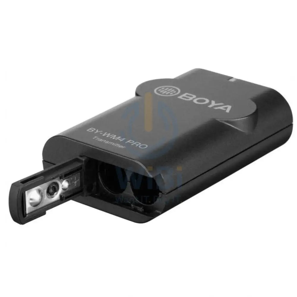 Boya BY-WM4 PRO-K4 2.4 GHz Wireless Microphone System For Ios Devices (Receiver & 2-transmitters) Accessories > Audio >