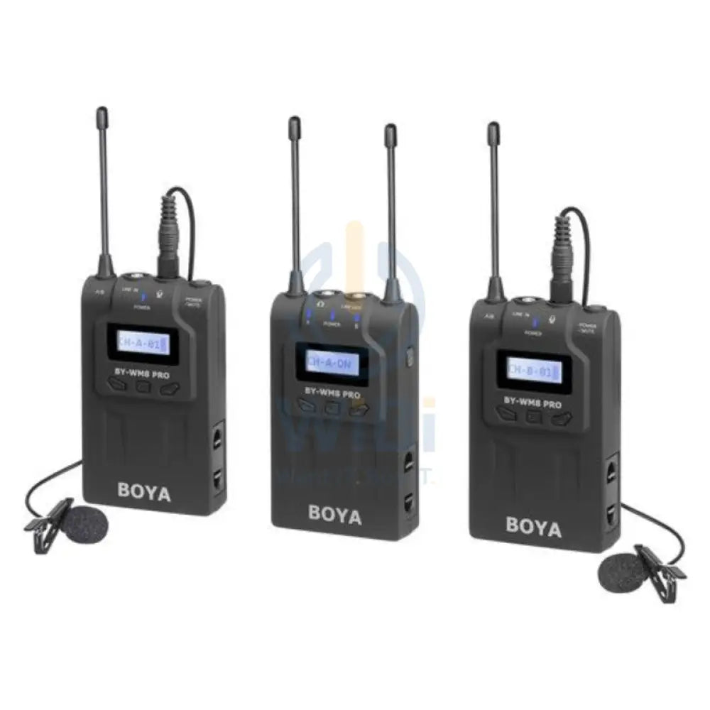 BOYA BY-WM8-PRO K2 UHF Wireless Microphone System Accessories > Audio > Microphone