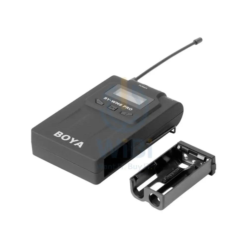 Boya BY-WM8 PRO-K3 UHF WIRELESS SYSTEM - 48 Channel / 3.5mm / LCD - Black Accessories > Audio > Microphone
