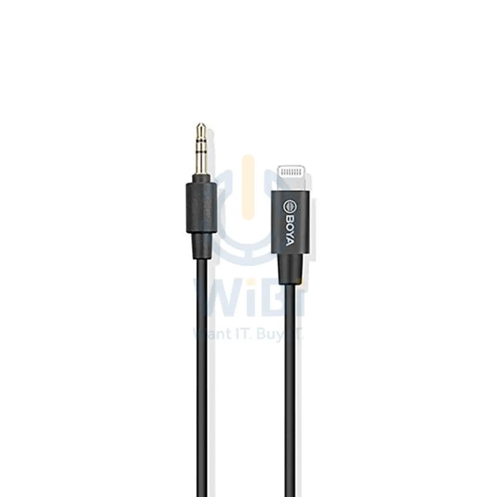 BOYA Digital lavalier for iOS /MAC/Windows - Black Accessories > Audio > Microphone