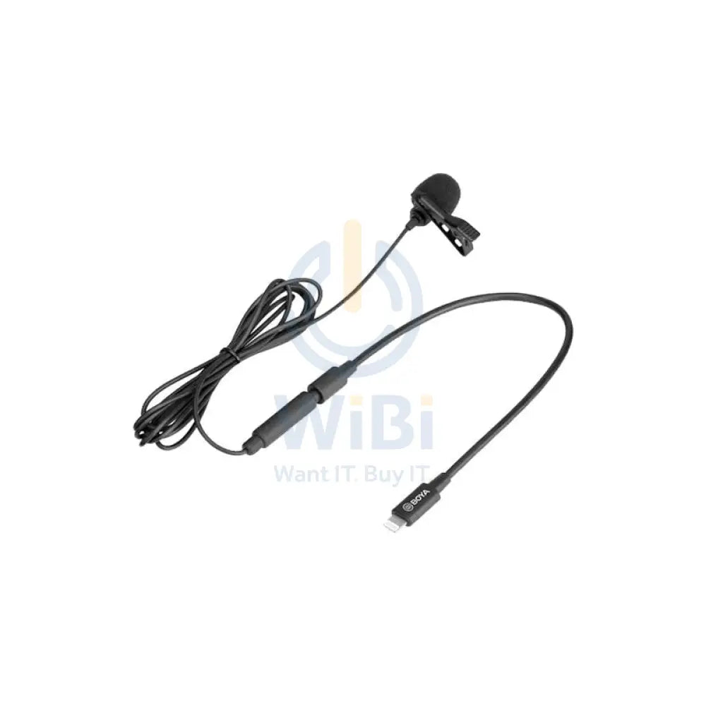 BOYA Digital lavalier for iOS /MAC/Windows - Black Accessories > Audio > Microphone