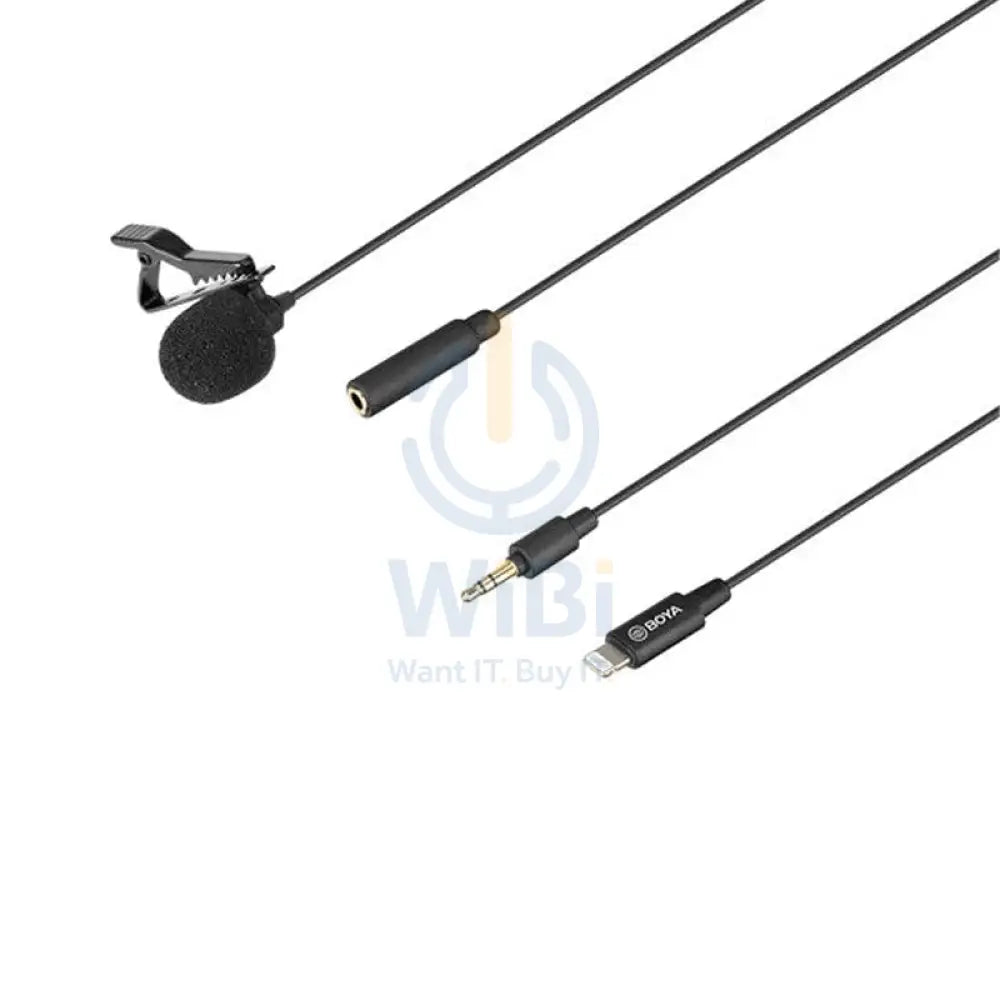 BOYA Digital lavalier for iOS /MAC/Windows - Black Accessories > Audio > Microphone