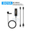 BOYA Lavalier microphone for iOS and PC -Black Accessories > Audio > Microphone