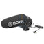 BOYA Super-cardioid Shotgun Microphone - Black Accessories > Audio > Microphone > Offer Zone
