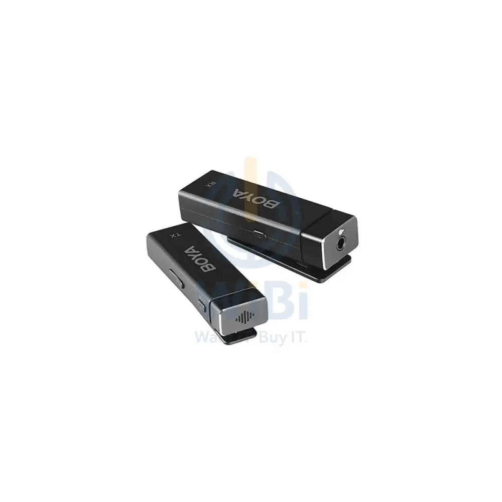 BOYA Ultracompact 2.4GHz Four-channel Wireless Microphone System - Black Accessories > Audio > Microphone