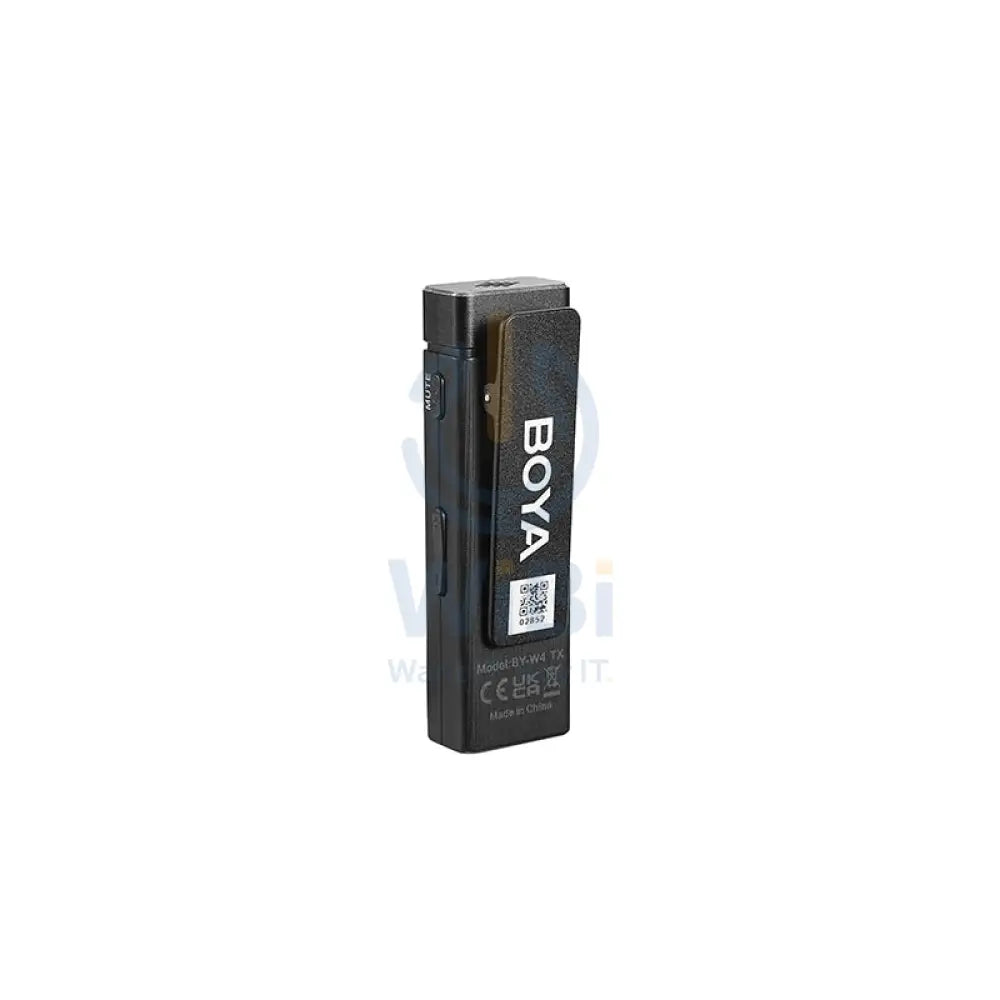 BOYA Ultracompact 2.4GHz Four-channel Wireless Microphone System - Black Accessories > Audio > Microphone