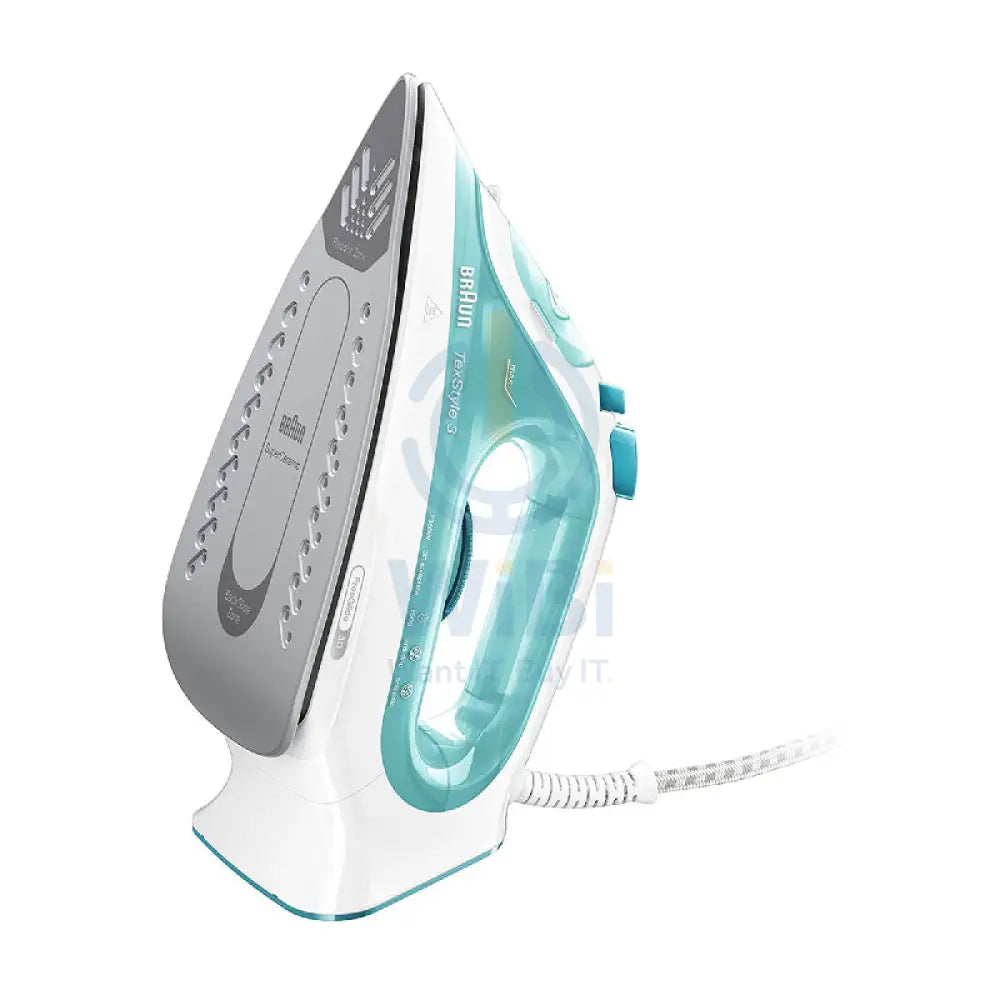 Braun BRSi3041GR Steam Iron - 2350 Watts / 270ml / Ceramic Soleplate Accessories > Smart Devices