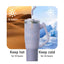 BRAVE Temp Guard Vacuum Insulated Travel Mug - 1200ml / Purple Accessories > Outdoor & Travel