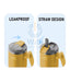 BRAVE Temp Guard Vacuum Insulated Travel Mug - 1200ml / Yellow Accessories > Outdoor & Travel