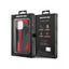 AMG Transparent Double Layer Expressive Graphic Design Case for Apple iPhone 14 Pro Max - Black/Red Accessories >