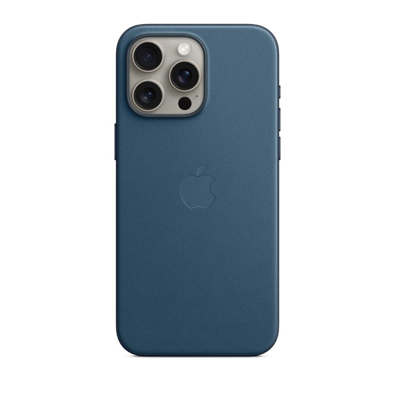 Apple FineWoven Magsafe Case - Apple iPhone 15 Pro Max / Pacific Blue Accessories > Mobiles & Tablets > Mobiles >