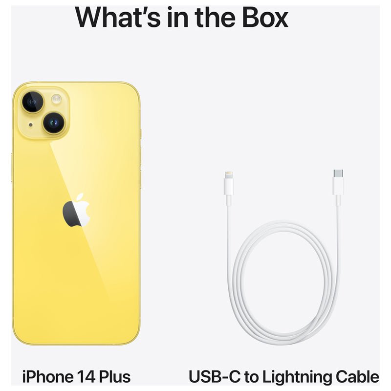 Apple iPhone 14 Plus - 256GB / Yellow / 5G / 6.7’’ Mobiles & Tablets > Mobiles